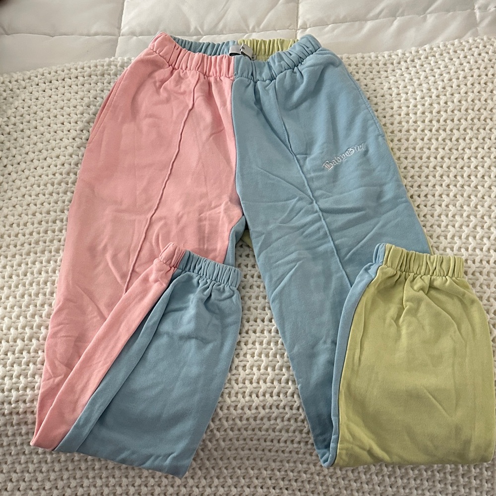 Adika Pastel Colorblock Pants